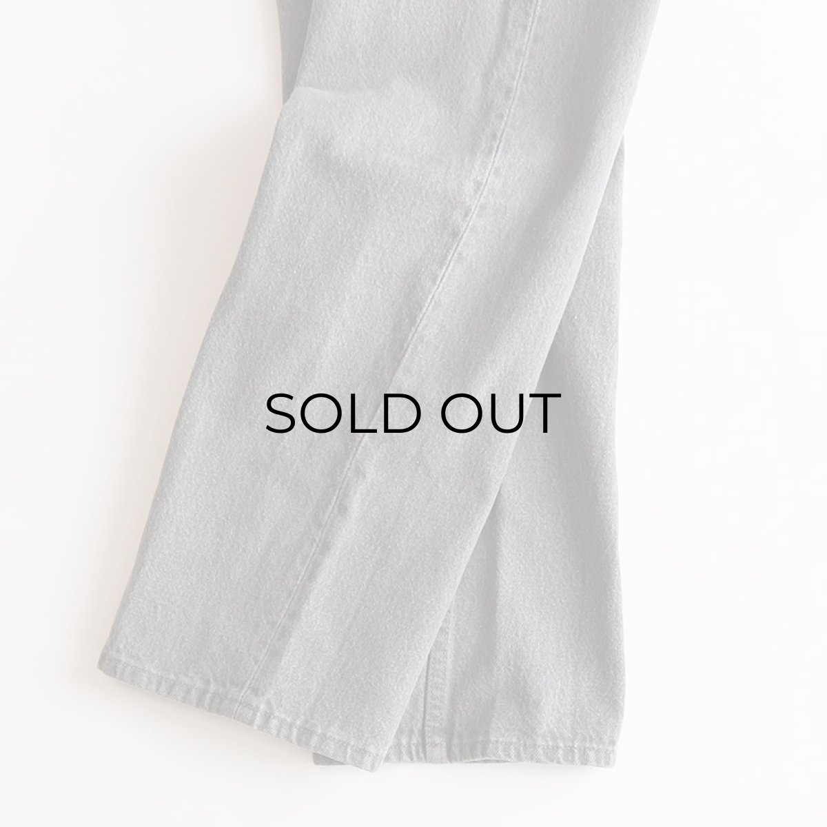 画像6: LEVI'S 501 GRAY DENIM PANTS "made in USA" 【W31 x L30 程度】 (6)