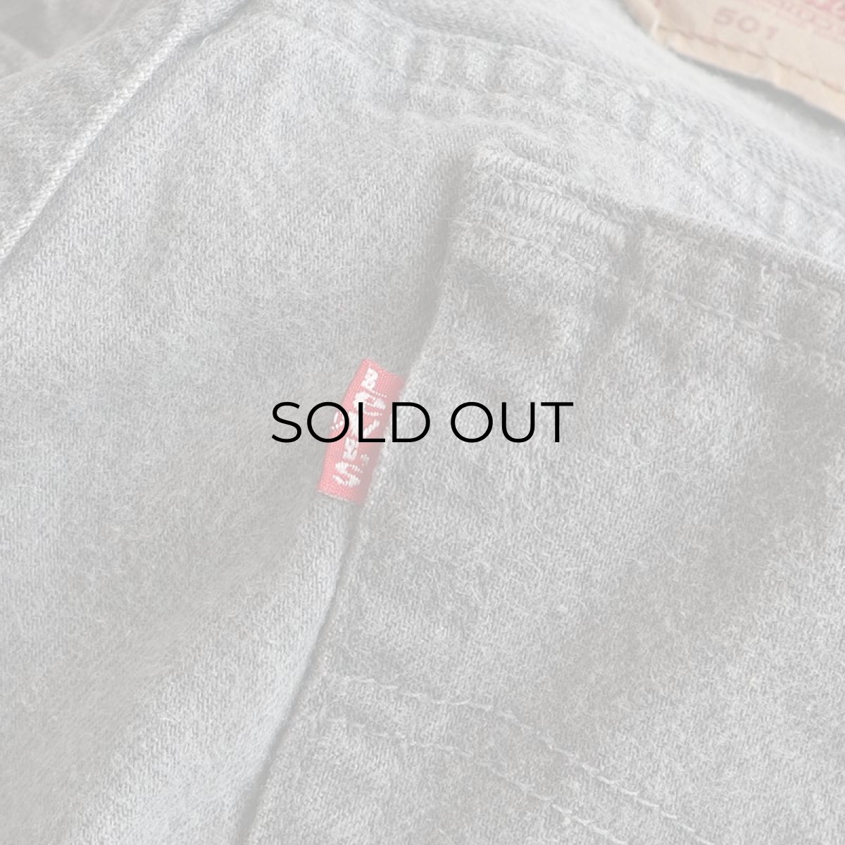 画像11: LEVI'S 501 GRAY DENIM PANTS "made in USA" 【W31 x L30 程度】 (11)