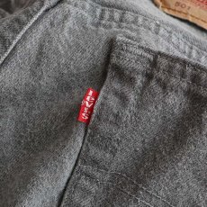 画像11: LEVI'S 501 GRAY DENIM PANTS "made in USA" 【W31 x L30 程度】 (11)