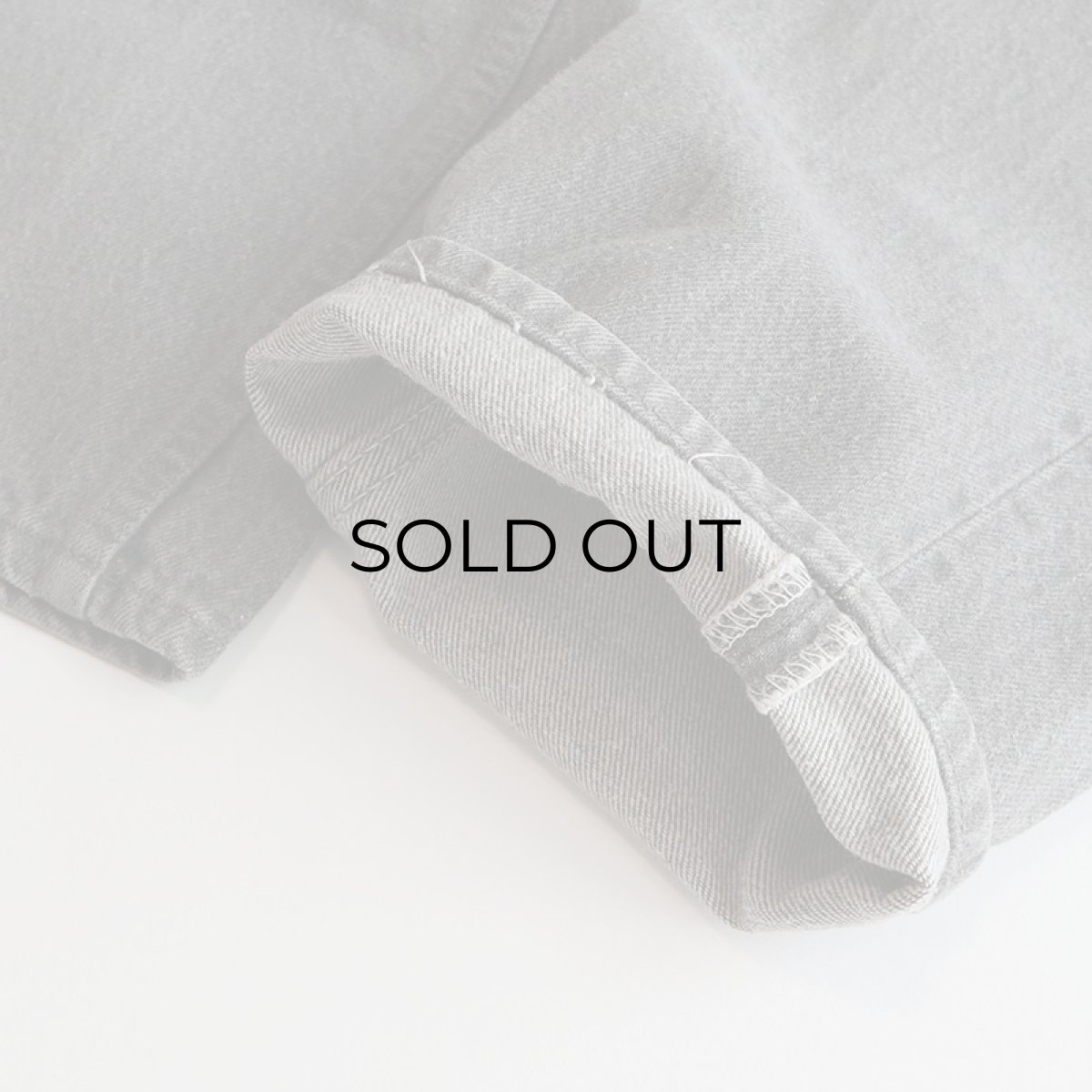 画像8: LEVI'S 501 GRAY DENIM PANTS "made in USA" 【W31 x L30 程度】 (8)