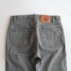 画像7: LEVI'S 501 GRAY DENIM PANTS "made in USA" 【W31 x L30 程度】 (7)