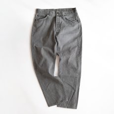 画像2: LEVI'S 501 GRAY DENIM PANTS "made in USA" 【W35 x L30 程度】 (2)