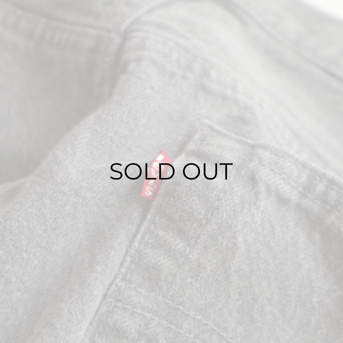 画像8: LEVI'S 501 GRAY DENIM PANTS "made in USA" 【W35 x L30 程度】 (8)