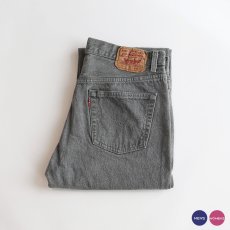 画像1: LEVI'S 501 GRAY DENIM PANTS "made in USA" 【W35 x L30 程度】 (1)