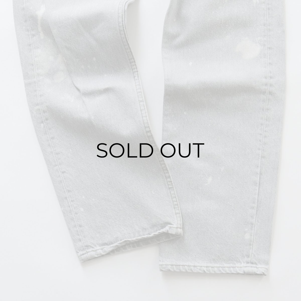 画像7: LEVI'S 501 GRAY DENIM PANTS "made in USA" 【W32 x L30 程度】 (7)