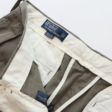 画像8: Polo by Ralph Lauren "POLO CHINO" COTTON TWILL TUCK PANTS【W35 x L30 程度】 (8)