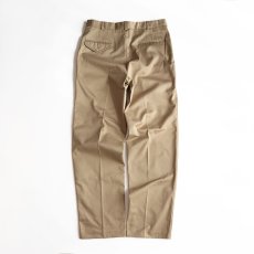 画像3: 80's LANDS' END TWILL NO TUCK PANTS "MADE IN USA"【W34 x L34 程度】 (3)