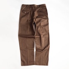 画像3: 80's LANDS' END TWILL TUCK PANTS "MADE IN USA"【W34 x L32 程度】 (3)