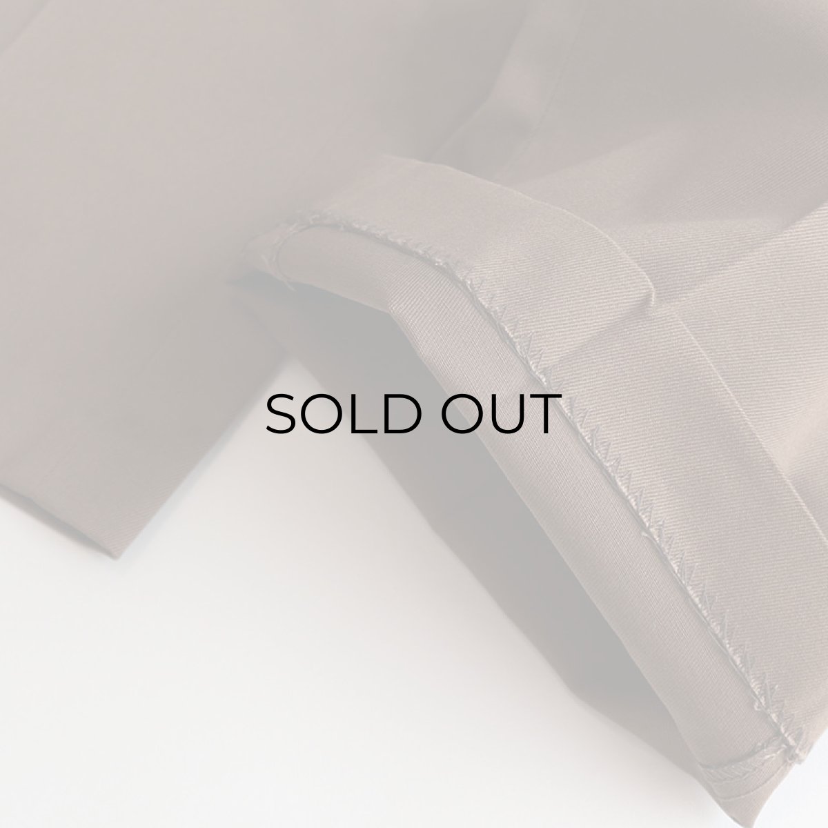 画像7: 80's LANDS' END TWILL TUCK PANTS "MADE IN USA"【W34 x L32 程度】 (7)