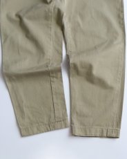 画像4: 〜70's US MILITARY COTTON TWILL KHAKI TROUSERS【W29 x L29 程度】 (4)