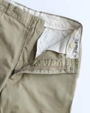 画像3: 〜70's US MILITARY COTTON TWILL KHAKI TROUSERS【W29 x L29 程度】 (3)