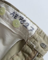 画像6: 〜70's US MILITARY COTTON TWILL KHAKI TROUSERS【W29 x L29 程度】 (6)
