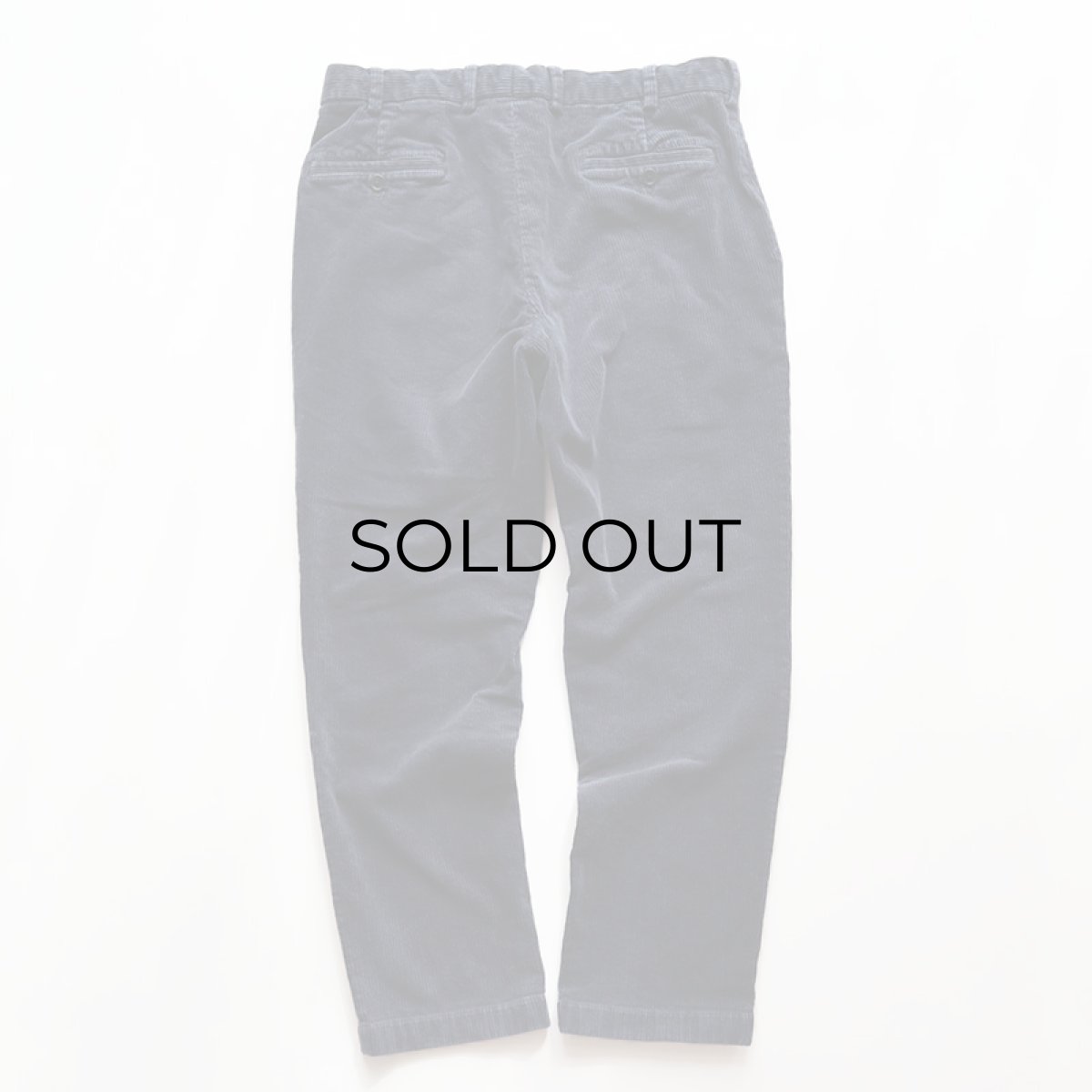 画像3: Brooks Brothers WIDE WALE CORDUROY NO TUCK PANTS【W34 x L29 程度】 (3)