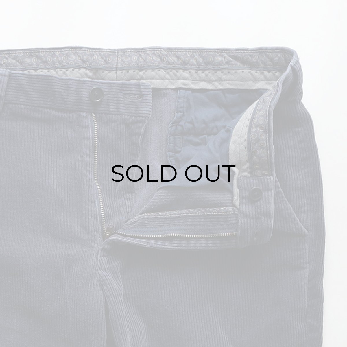 画像4: Brooks Brothers WIDE WALE CORDUROY NO TUCK PANTS【W34 x L29 程度】 (4)