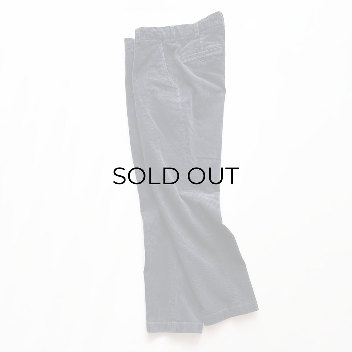 画像2: Brooks Brothers WIDE WALE CORDUROY NO TUCK PANTS【W34 x L29 程度】 (2)
