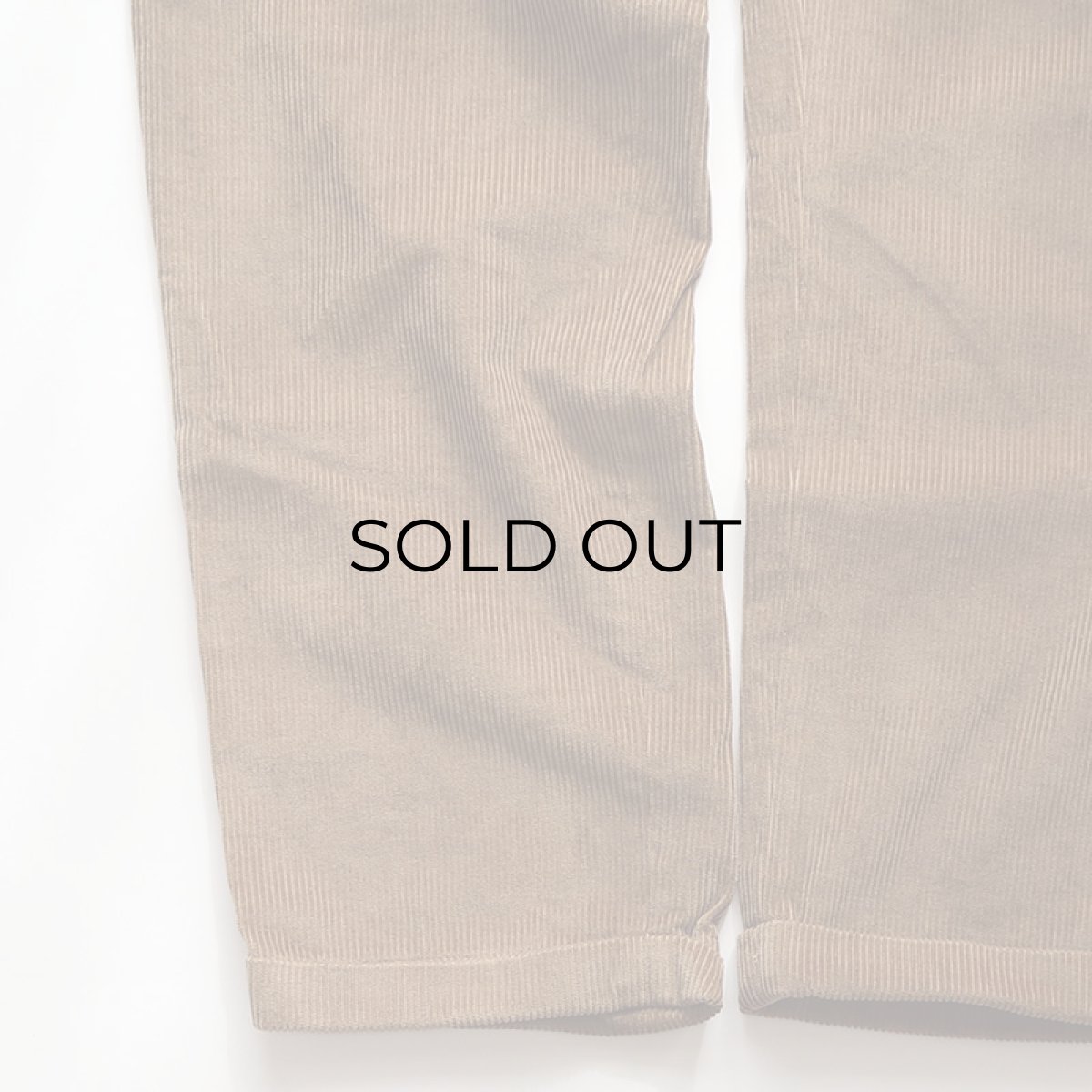 画像5: Brooks Brothers WIDE WALE CORDUROY TUCK PANTS【W34 x L31.5 程度】 (5)