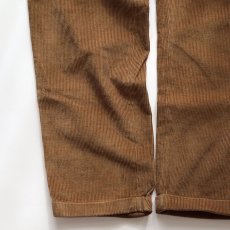 画像5: Brooks Brothers WIDE WALE CORDUROY TUCK PANTS【W34 x L31.5 程度】 (5)