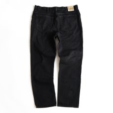 画像3: 〜90's Lee 200 BLACK DENIM 5P STRAIGHT PANTS "MADE IN USA" 【W36 x L31 程度】 (3)