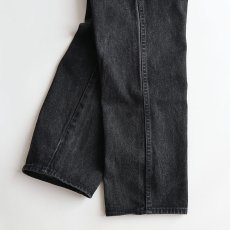 画像5: 80's Wrangler 13MBKG BLACK BROKEN DENIM 5P STRAIGHT PANTS "MADE IN USA" 【W32 x L32 程度】 (5)