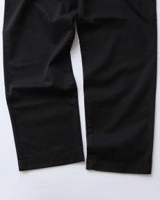画像4: DOCKERS BLACK COTTON TENCEL TWILL TUCK PANTS【W38 x L33.5 程度】 (4)
