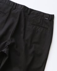 画像5: DOCKERS BLACK COTTON TENCEL TWILL TUCK PANTS【W38 x L33.5 程度】 (5)
