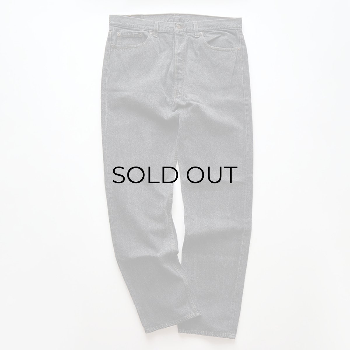 画像2: LEVI'S 501 BLACK DENIM PANTS "made in USA" "MINT CONDITION"【W38 x L34 程度】 (2)