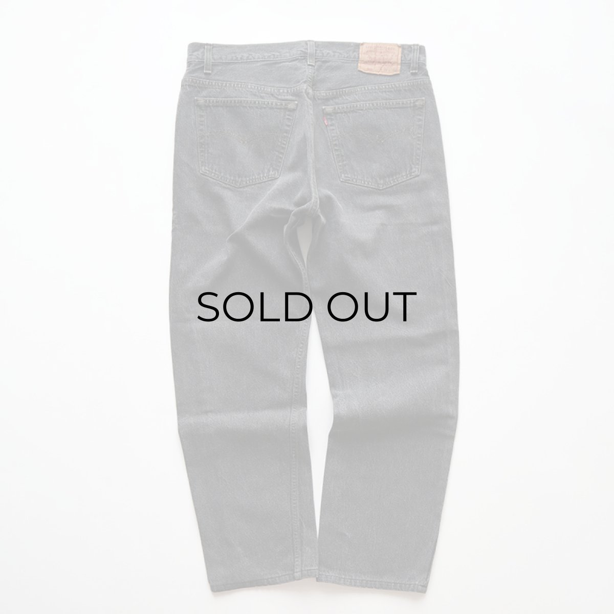 画像3: LEVI'S 501 BLACK DENIM PANTS "made in USA" 【W37 x L30 程度】 (3)