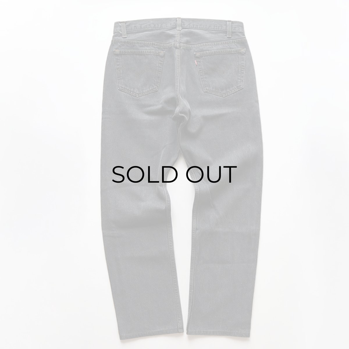 画像3: LEVI'S 501 BLACK DENIM PANTS "made in USA" 【W35 x L30.5 程度】 (3)