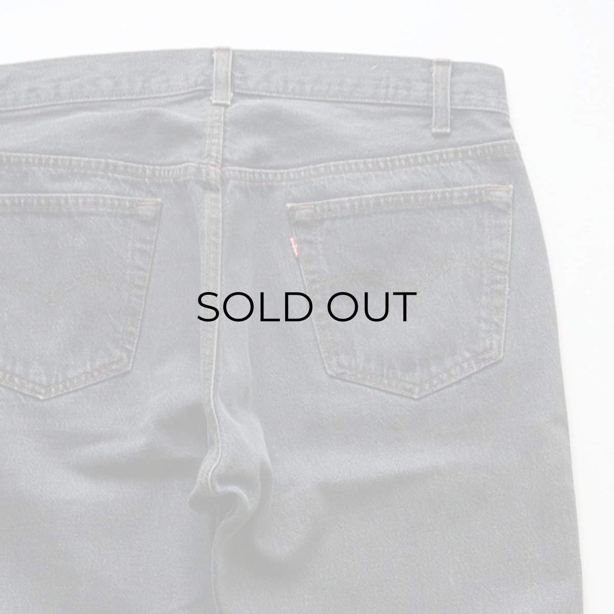 画像6: LEVI'S 501 BLACK DENIM PANTS "made in USA" 【W35 x L30.5 程度】 (6)