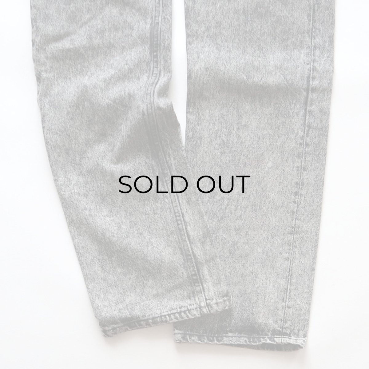 画像5: LEVI'S 501 ACID WASHED BLACK DENIM PANTS "made in USA" 【W34 x L36 程度】 (5)
