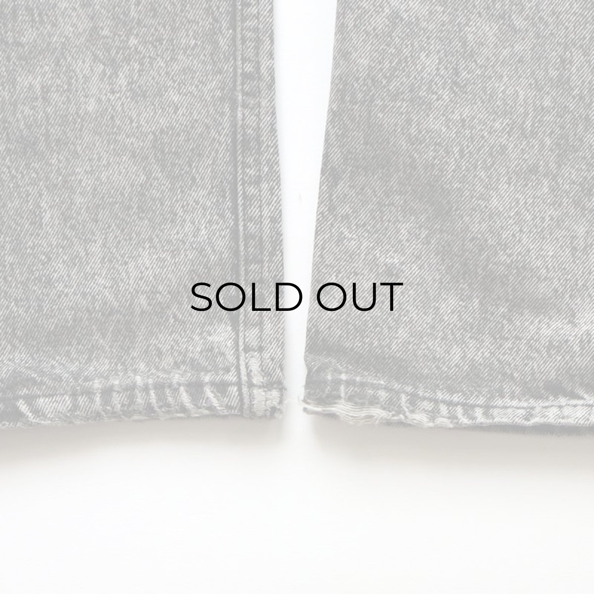 画像10: LEVI'S 501 ACID WASHED BLACK DENIM PANTS "made in USA" 【W34 x L36 程度】 (10)