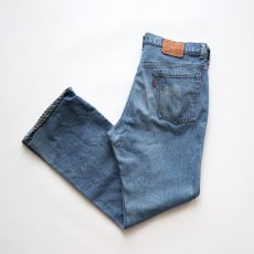 画像1: 〜80's LEVI'S 517 DENIM BOOTS CUT PANTS "INSEAM SINGLE" "made in USA" 【W36 x L33 程度】 (1)