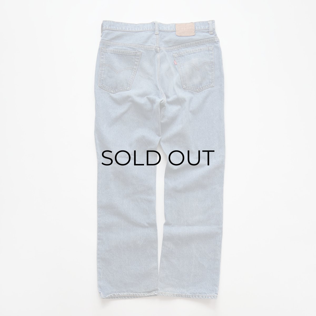 画像4: 〜80's LEVI'S 517 DENIM BOOTS CUT PANTS "INSEAM SINGLE" "made in USA" 【W36 x L33 程度】 (4)