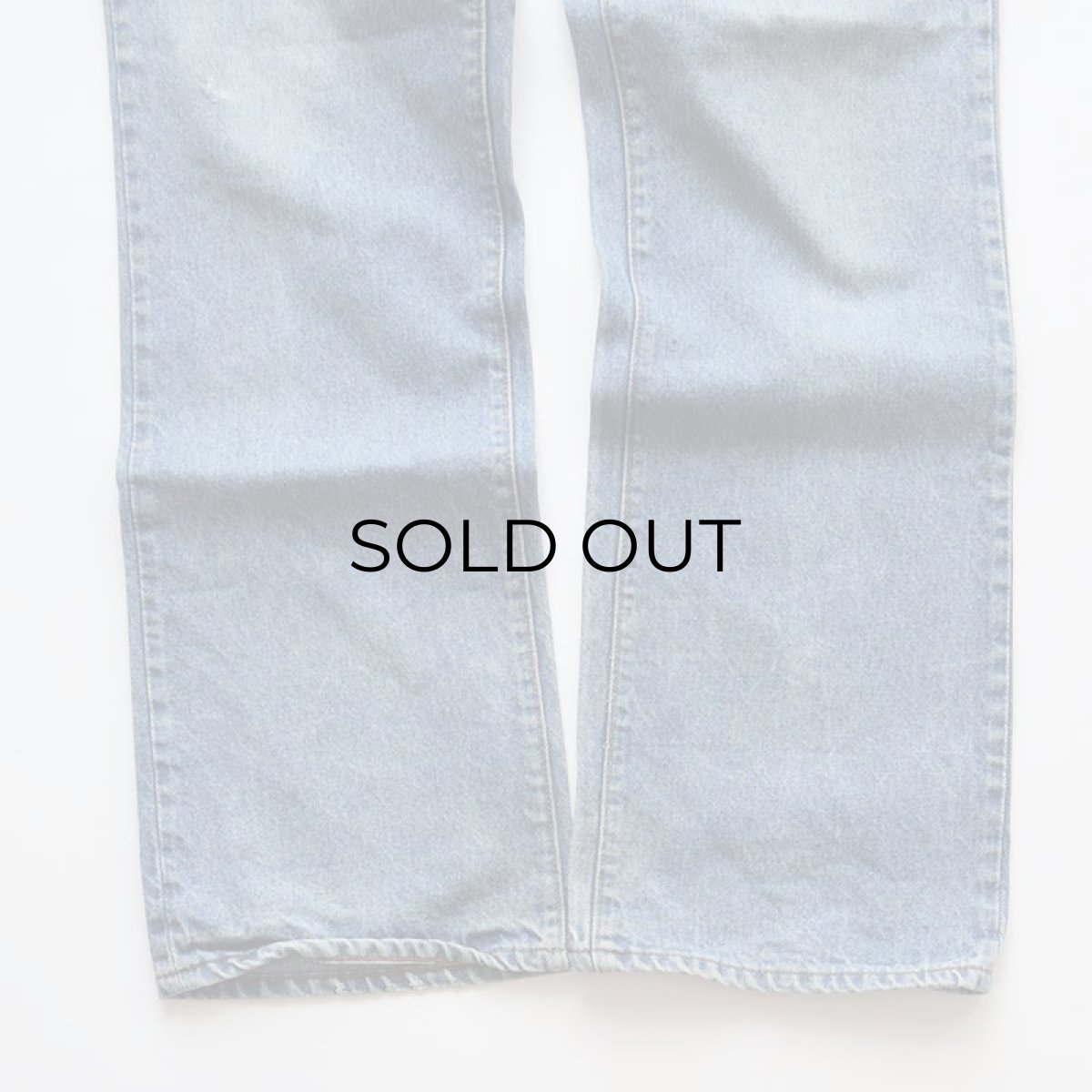 画像6: 〜80's LEVI'S 517 DENIM BOOTS CUT PANTS "INSEAM SINGLE" "made in USA" 【W36 x L33 程度】 (6)