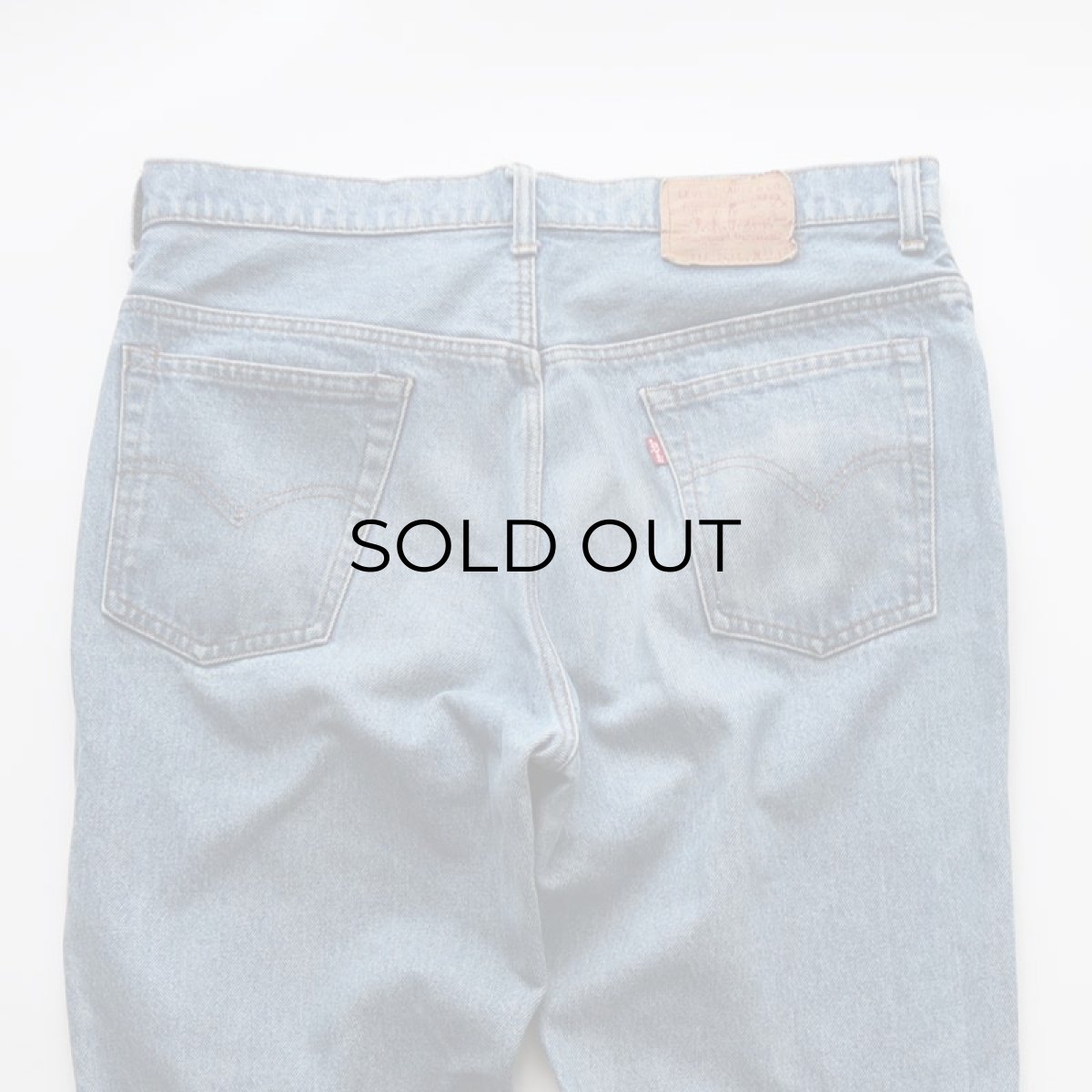 画像7: 〜80's LEVI'S 517 DENIM BOOTS CUT PANTS "INSEAM SINGLE" "made in USA" 【W36 x L33 程度】 (7)