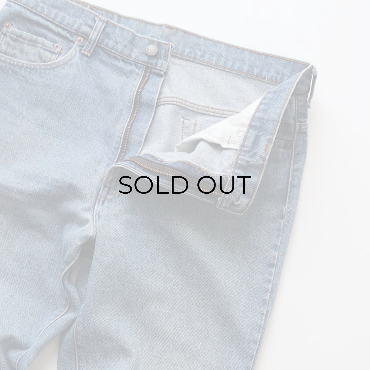 画像5: 〜80's LEVI'S 517 DENIM BOOTS CUT PANTS "INSEAM SINGLE" "made in USA" 【W36 x L33 程度】 (5)