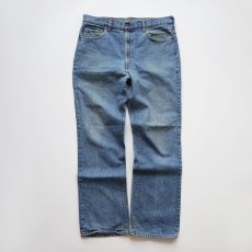 画像2: 〜80's LEVI'S 517 DENIM BOOTS CUT PANTS "INSEAM SINGLE" "made in USA" 【W36 x L33 程度】 (2)