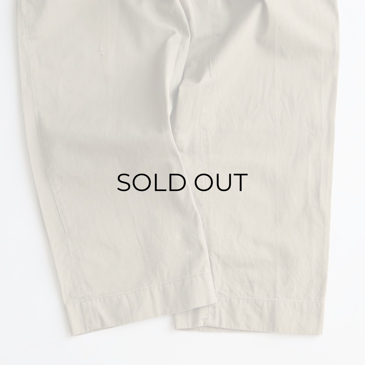 画像6: 50's US MARINE CORPS COTTON TWILL KHAKI TROUSERS【W28 x L30.5 程度】 (6)