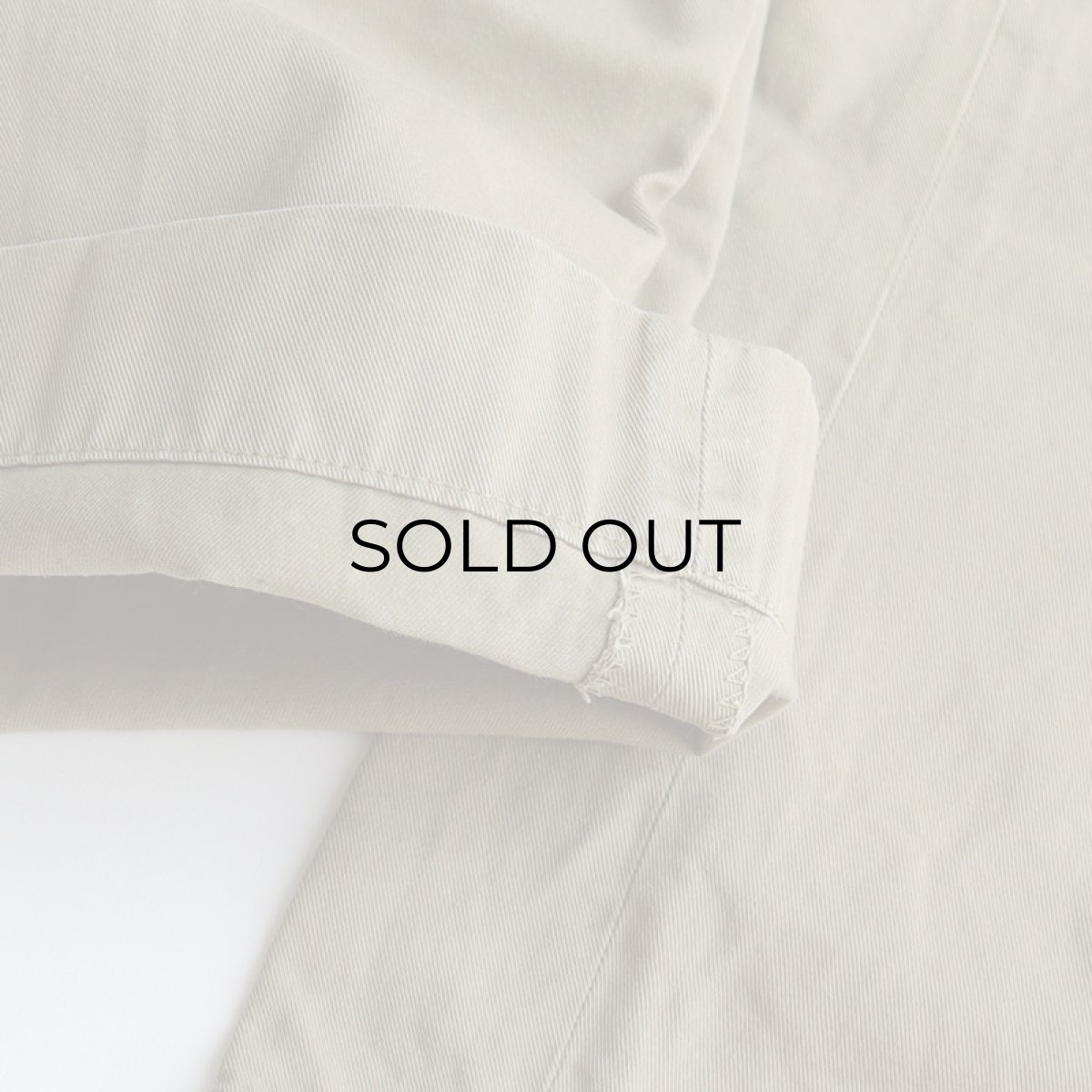 画像8: 50's US MARINE CORPS COTTON TWILL KHAKI TROUSERS【W28 x L30.5 程度】 (8)