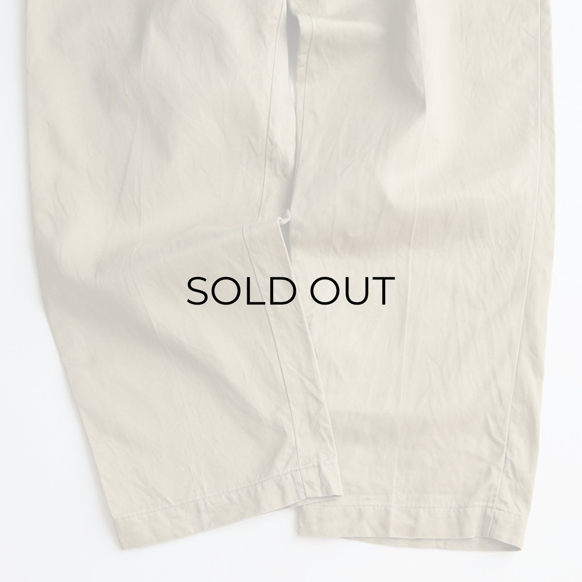 画像6: 60's US MILITARY COTTON TWILL KHAKI TROUSERS【W36 x L32 程度】 (6)