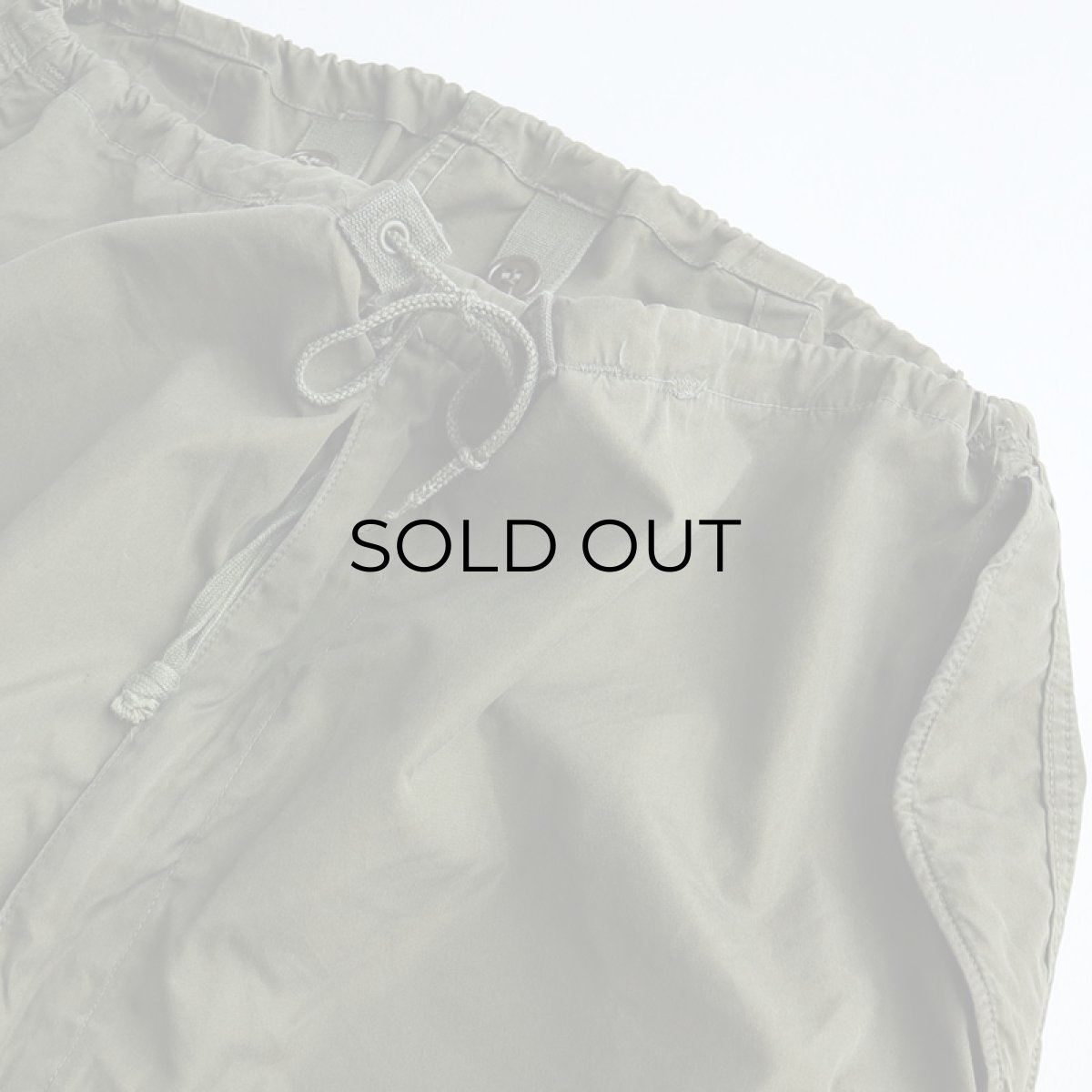 画像4: 50's US ARMY M-51 COTTON POPLIN ARCTIC SHELL TROUSERS【MEDIUM-SHORT? 程度】 (4)