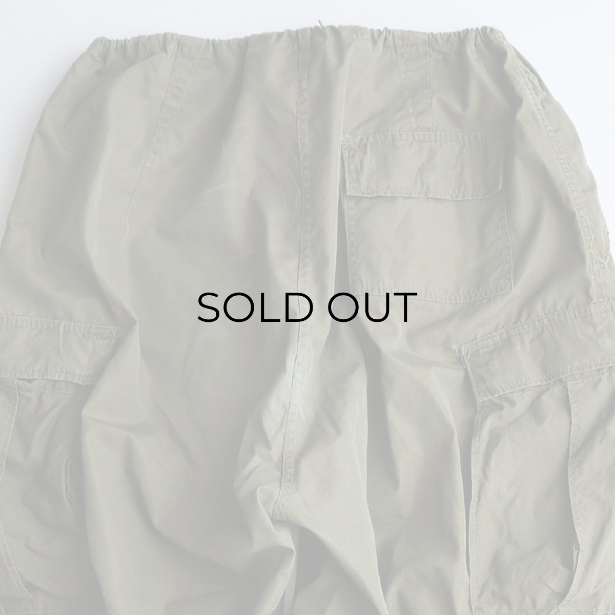 画像7: 50's US ARMY M-51 COTTON POPLIN ARCTIC SHELL TROUSERS【MEDIUM-SHORT? 程度】 (7)