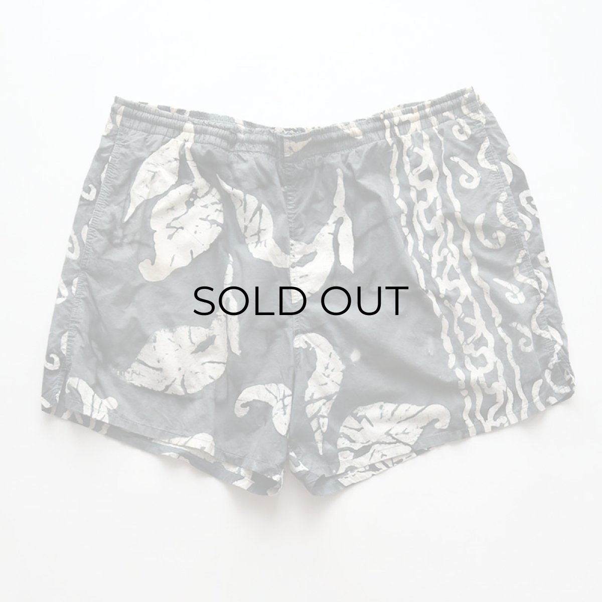 画像2: 〜90's SPEEDO COTTON HAND PAINTS SWIM SHORTS (2)