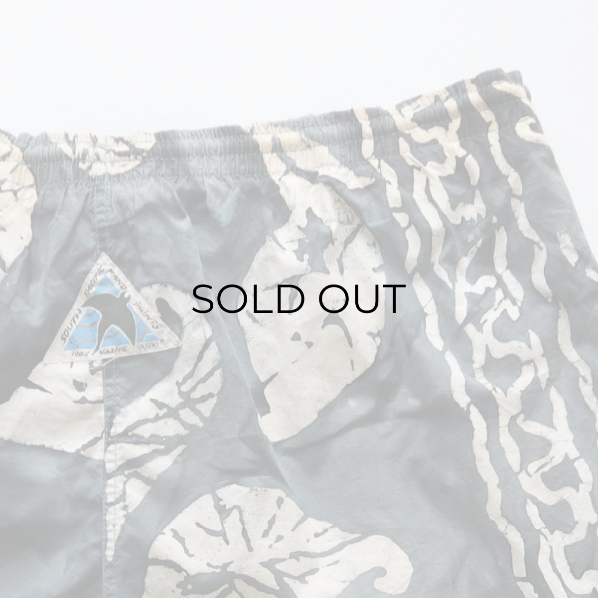 画像6: 〜90's SPEEDO COTTON HAND PAINTS SWIM SHORTS (6)