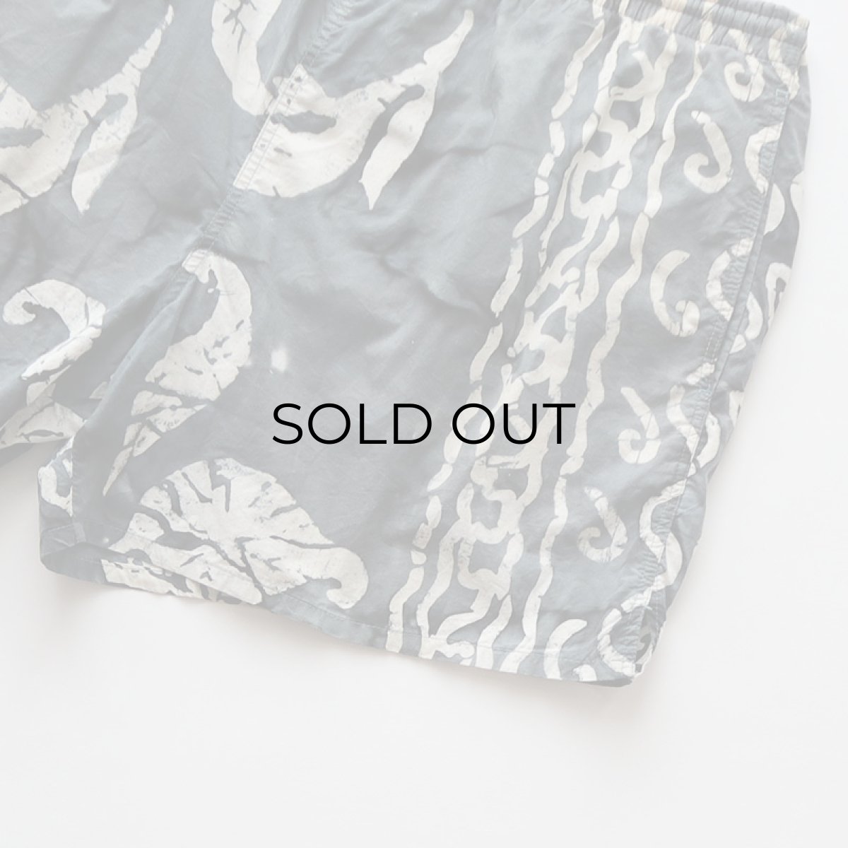 画像5: 〜90's SPEEDO COTTON HAND PAINTS SWIM SHORTS (5)