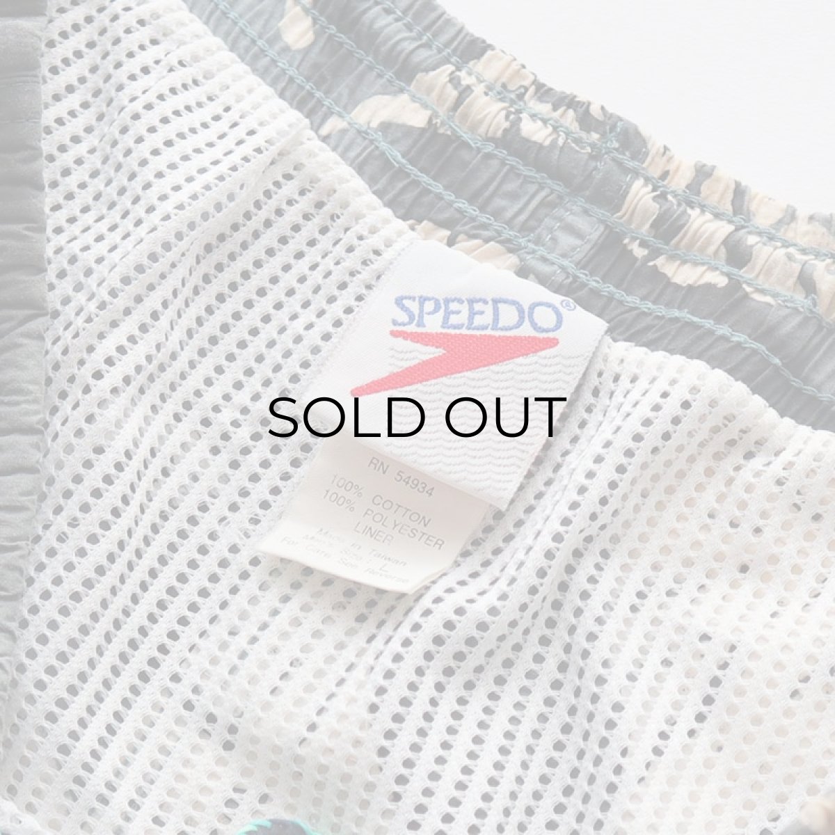 画像9: 〜90's SPEEDO COTTON HAND PAINTS SWIM SHORTS (9)