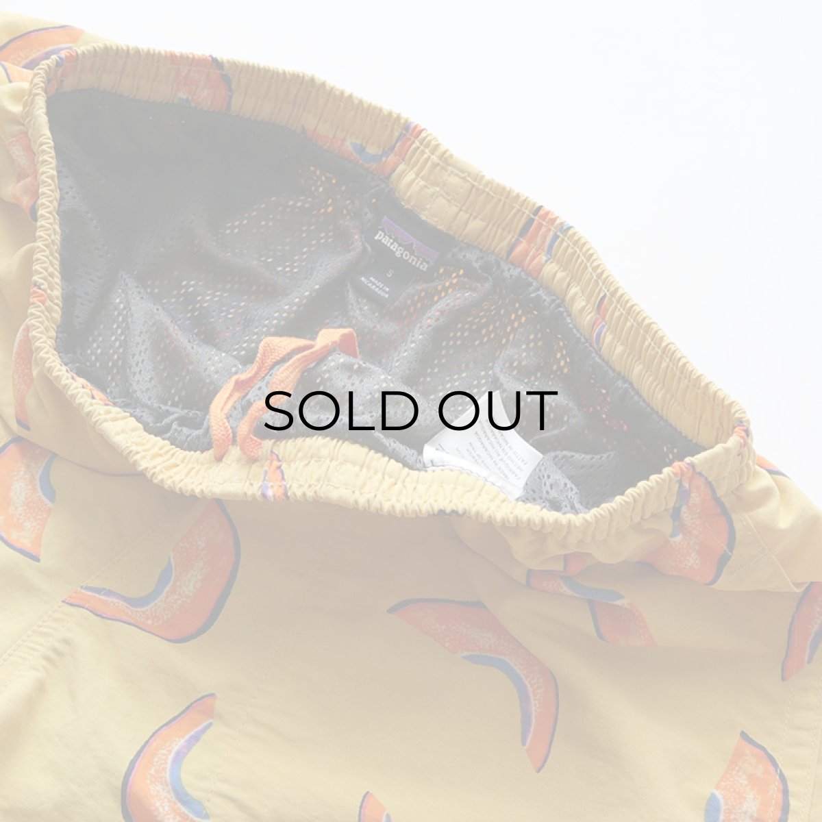 画像4: 20's Patagonia NYLON ALL OVER PATTERN BAGGIES SHORTS (4)