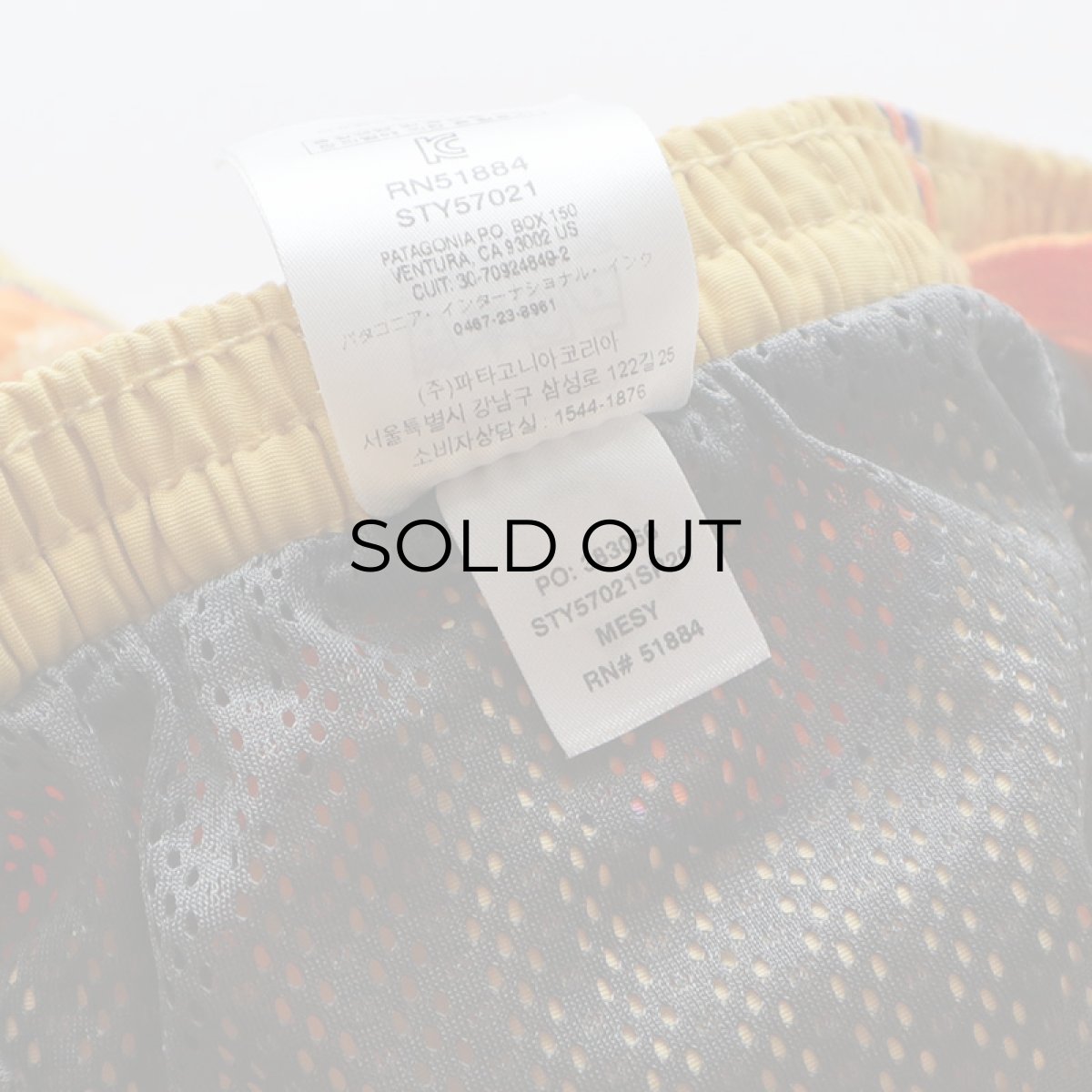 画像9: 20's Patagonia NYLON ALL OVER PATTERN BAGGIES SHORTS (9)