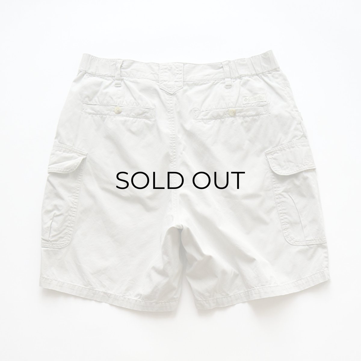 画像3: Columbia COTTON TUCK CARGO SHORTS 【W34 程度】 (3)