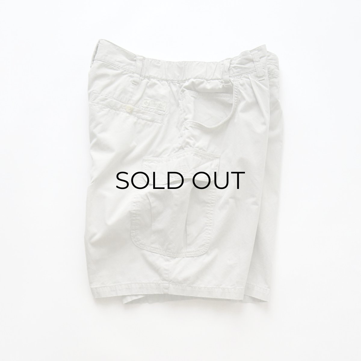 画像2: Columbia COTTON TUCK CARGO SHORTS 【W34 程度】 (2)